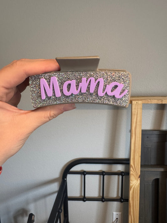 Mama Hair Clip
